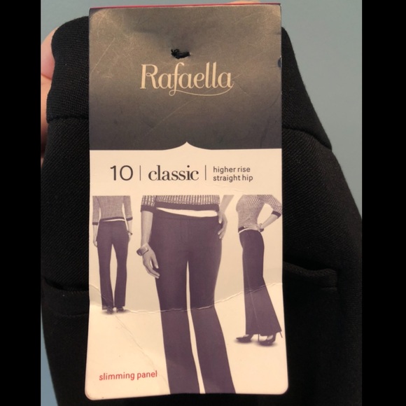 Black Formal/Work Pants | Rafaella - Picture 3 of 6